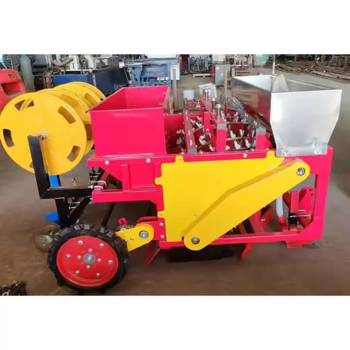CE Approved Agricultural Garlic Tractor Planter Machine 4 Rows 7Rows 8Rows 10 Rows With Seedling Guide Wheel 90% Labor Saving Automatic Garlic Seeder Planter