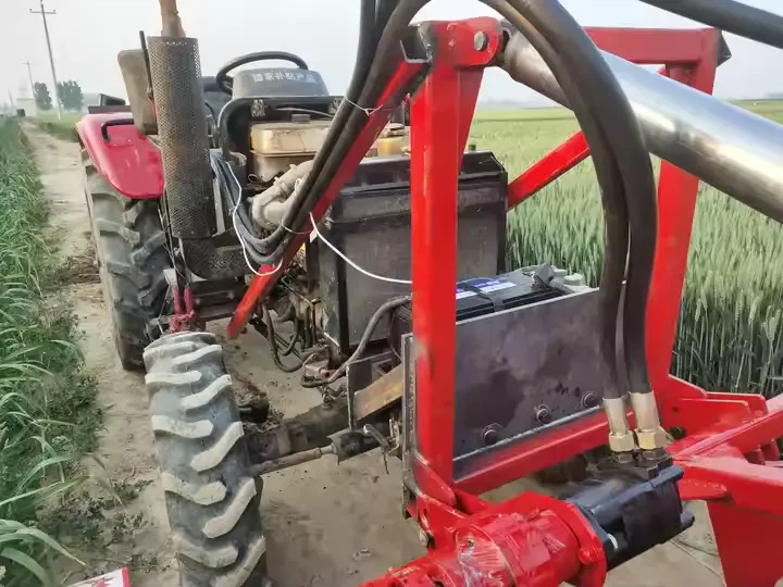 Shanghai Factory Genyond Liten vitlök Potatis Jordnöt Digger Harvesting Machine Peanut Picker Picking Machine One Row Harvester